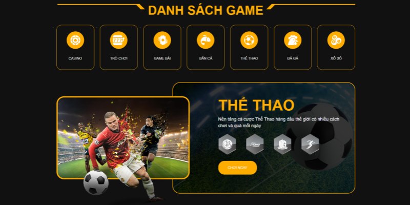 Kho tàng game đa dạng